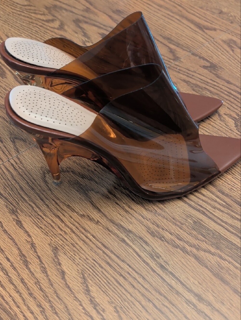 Azalea Wang Convert Clear Sandal In Carmel 10 - Picture 3 of 6